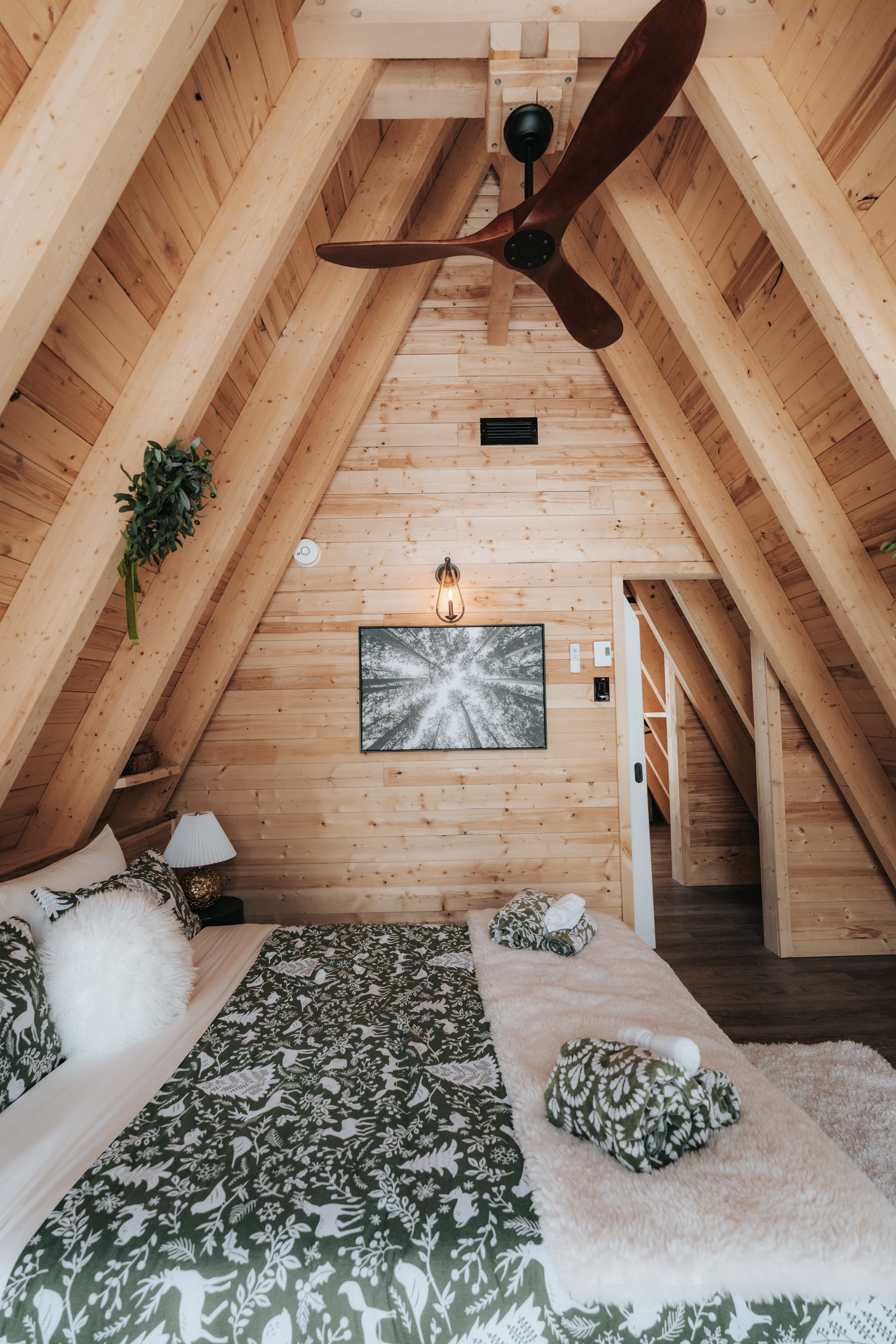 Aperçu d’un chalet nordique au Mont Grand-Fonds