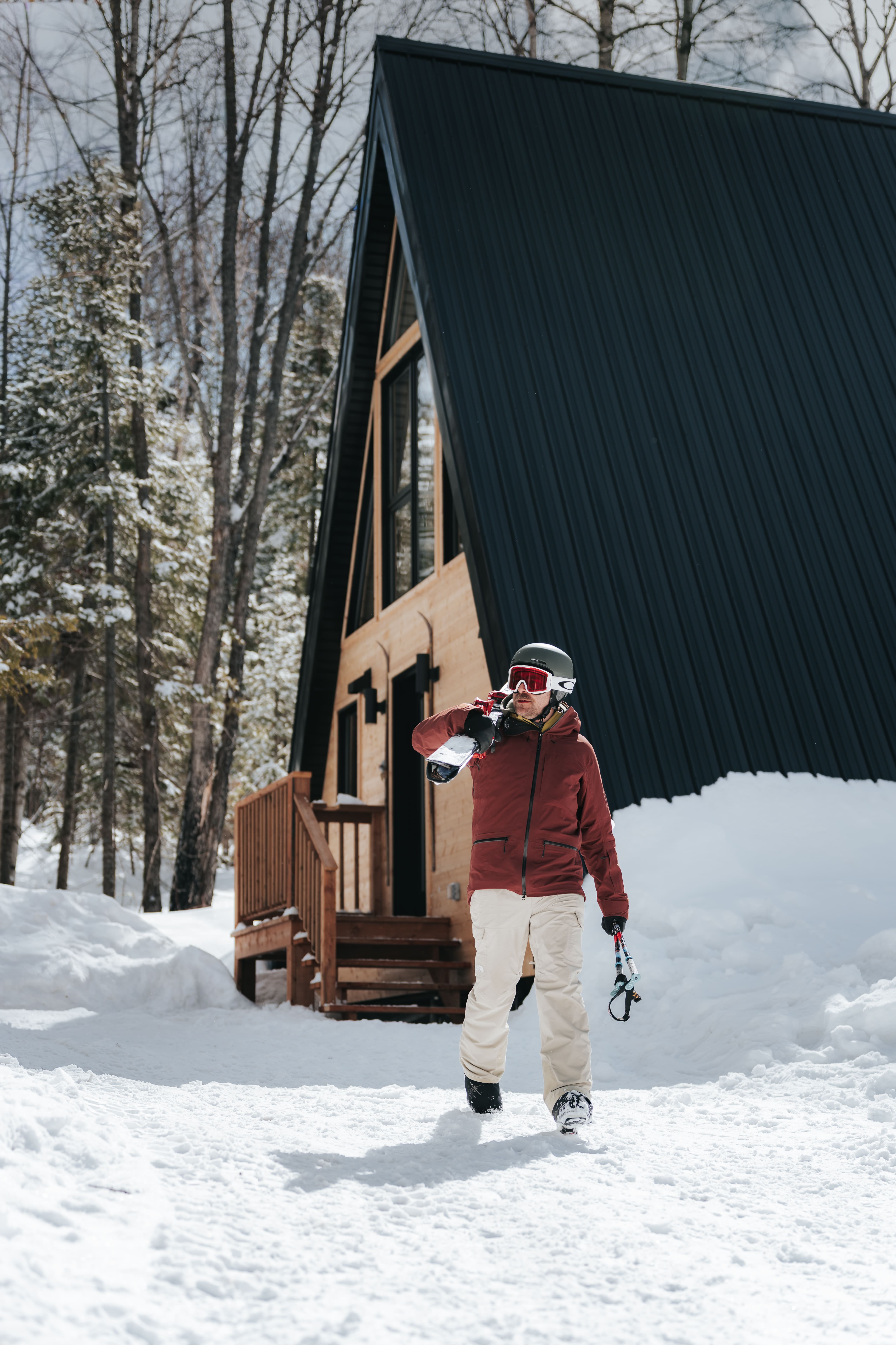 Aperçu d’un chalet nordique au Mont Grand-Fonds