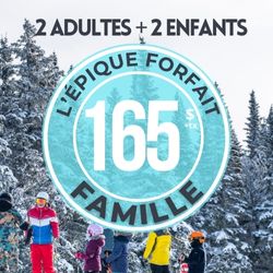 Forfait ski alpin Famille