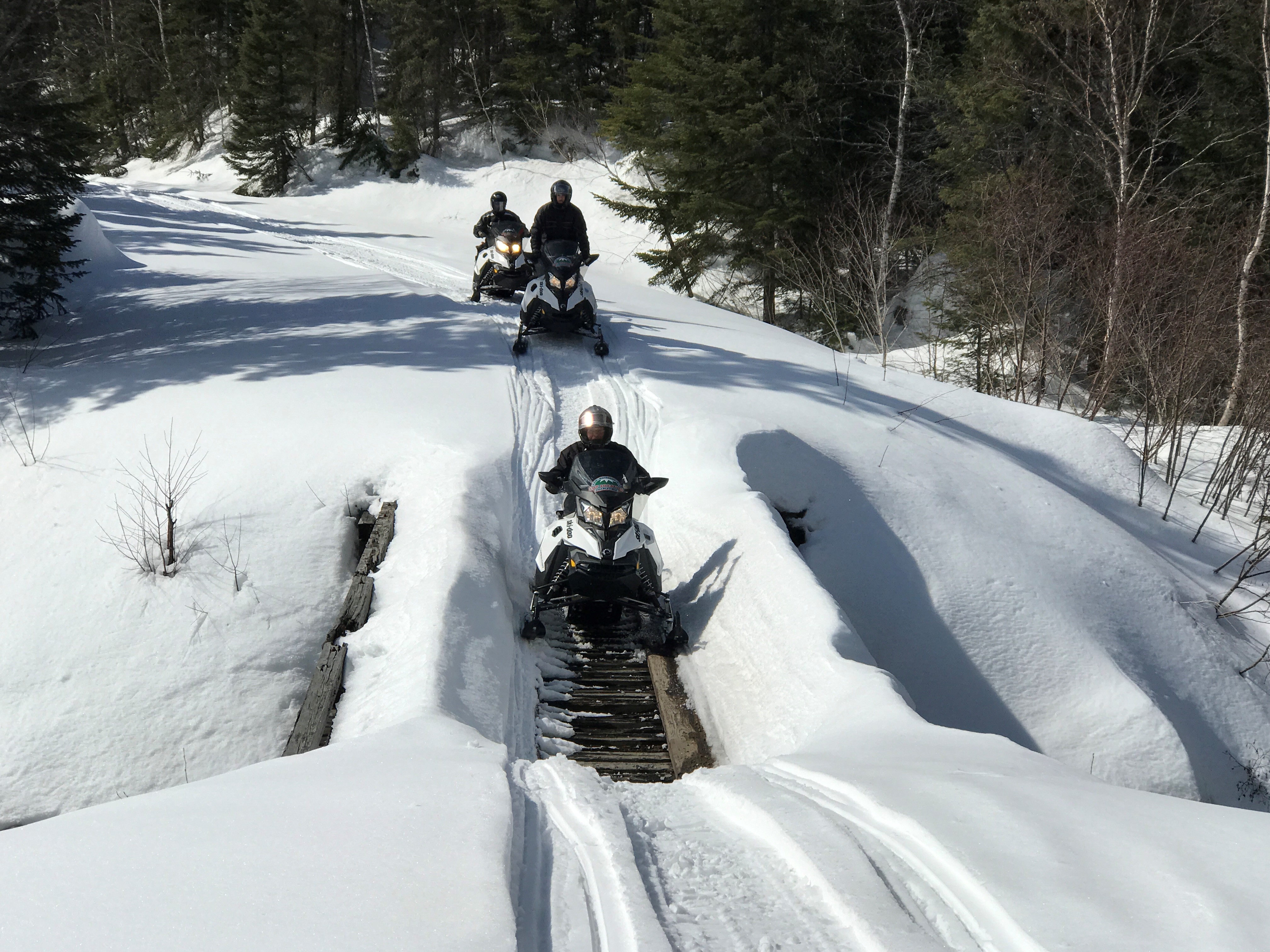 Demie journée ski (4h/dès midi) + 2h motoneige