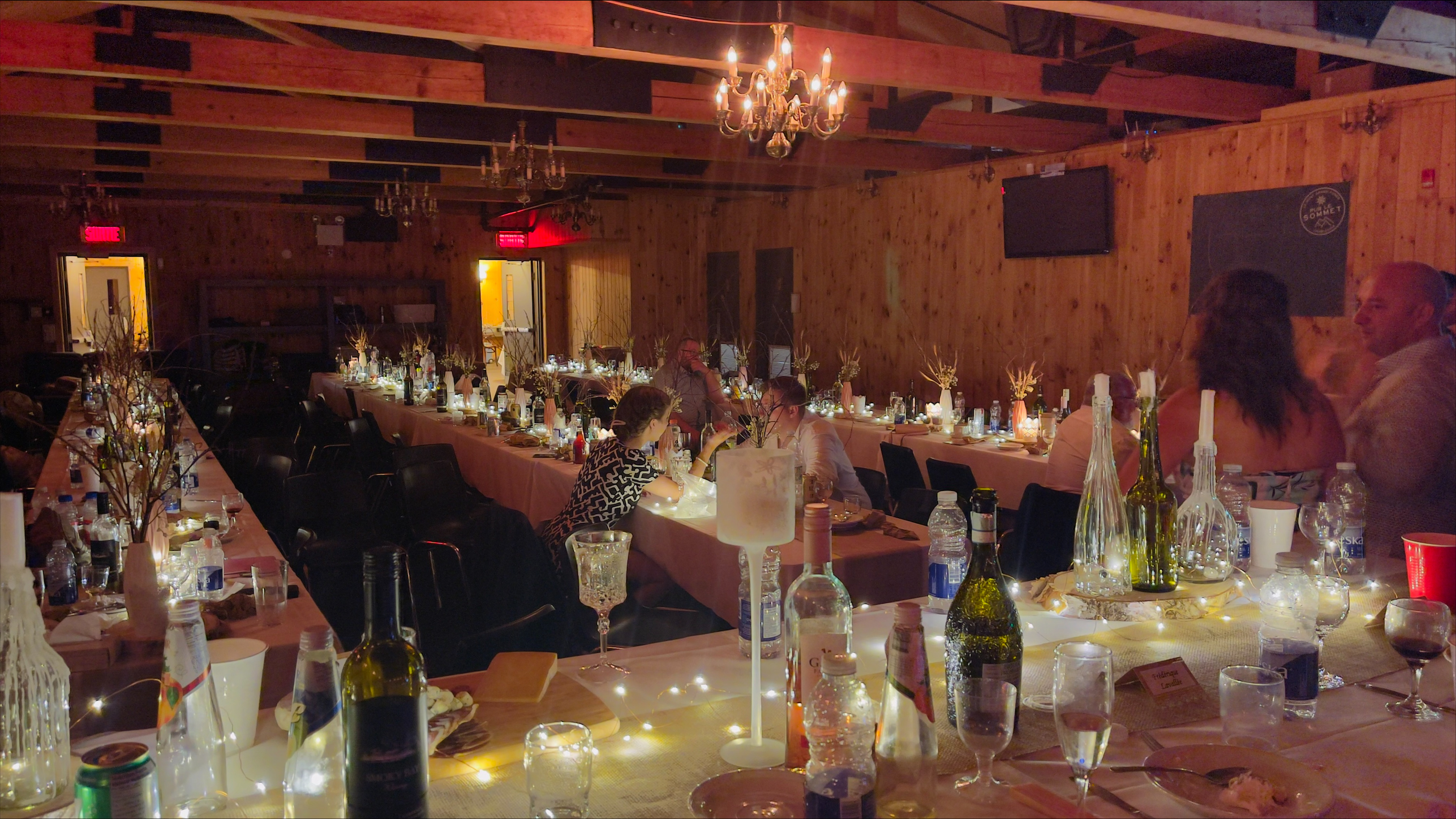 Réception de mariage au Pub Le Sommet