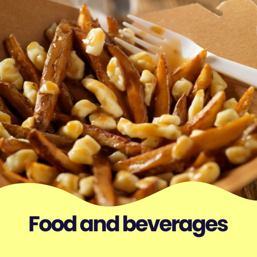 Food and beverages
