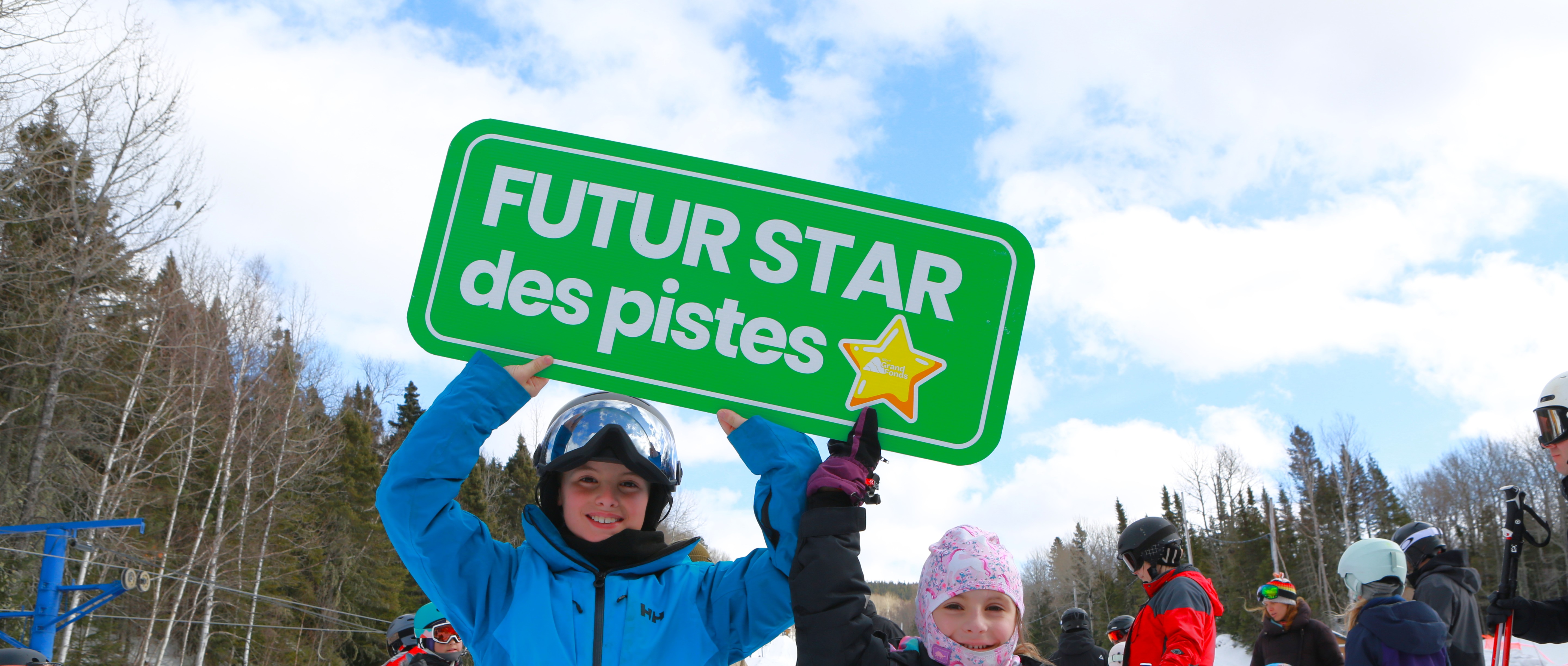 Ski lesson with a Mont Grand-Fonds Ski School instructor